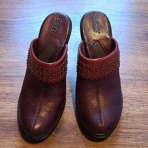 Born womens heeled mule style shoe